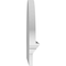 Ekena Millwork Elliptical Sunburst Architectural Grade PVC Combination Pediment, 46"W x 18-3/8"H x 2-3/4"P PEDPC046X185ELL01 - alternate 2